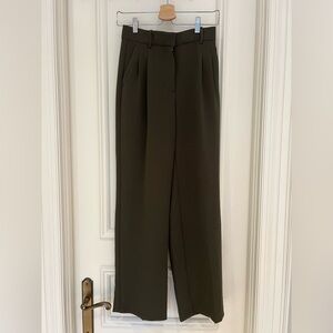 Wilfred Dark Olive Trousers